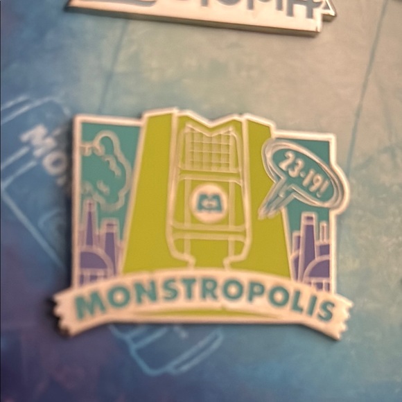 Disney Themed Collectible Pin Set - Picture 5 of 8